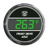 Truck Front Drive Axle Temperature Gauge - Green