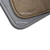 357 377 378 & 379 FLOOR MAT FRONT ONE-PIECE WITH THERMOS HOLDER Floor Mat Edges