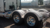 Minimizer Truck Fenders 2260 Series White Poly Fenders On Truck