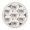 Pearl 2.5" Round LED Clearance Marker Light 7 Diodes (Clear Lens)