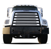 Freightliner 108SD 114SD Stainless Steel Grill Cover Front View