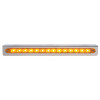 Sequential 12" Amber LED Light Bar With Bracket