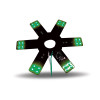 8" Star With Green LEDs For 15" Donaldson & Vortox Air Breather