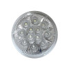 12 LED 4" Round STT And PTC Light Clear Lens