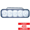 High Power LED Rectangular Auxiliary Work Light - Lumens