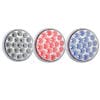 4" Round Dual Revolution Red And Blue LED Light