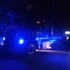 Millenium M1 Style Dual Revolution Blue LED Marker Light Amber Lit On Truck