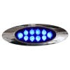 Millenium M1 Style Dual Revolution Amber & Blue LED Marker Light Blue Lit
