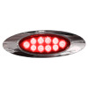 Millenium M1 Style Dual Revolution Red & Blue LED Marker Light Red Lit