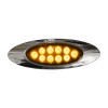 Millenium M1 Style Dual Revolution Amber & White LED Marker Light Amber Lit