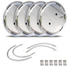 Stainless Steel Aero Axle Cover Kit For Rear Drive Wheels