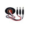 Mini Oval Button Dual Revolution Red And White LED Marker Light Back