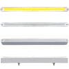 12 Dual Function GLO Light Bar With Chrome Housing Clear Amber