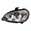 Driver Freightliner Columbia Projection LED Headlights 1996 & Newer Lit Angle View