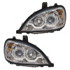 Driver And Passenger Freightliner Columbia Projection LED Headlights 1996 & Newer Unit