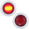 Dual Function Mini Diamond LED Light Red