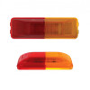 Dual Color 6 LED Fender Mount Clearance Marker Light Front Angle View