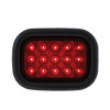 15 Red LED Rectangular STT Light Kit Lit