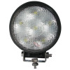 3" Round Mini 5 Diode LED Flood Work Light Front View