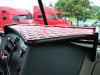 Freightliner Cascadia V-Truck Custom Dashboard System Short Shelf With Red Vinyl Angled