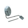 8 1/2" Convex Stainless Steel Mirror Head Assembly
