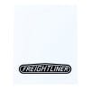 Polyguard Mud Flap Freightliner Logo 24" x 30" (White w/ Black)