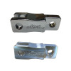 Peterbilt 2" Clutch Pedal Extender Billet Aluminum / Chrome Angle View