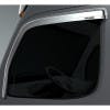 Mack CH Series Granite Vision Chrome Ventvisor Rain Guard Rear 3QTR View