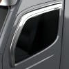 Mack CH Series Granite Vision Chrome Ventvisor Rain Guard Top 3QTR View