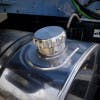 Peterbilt Leak Defender Fuel Cap and Anti-Siphon Neck (Installed)