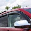 Toyota Tundra Double Cab AVS Smoke Ventvisor 4 Piece On Truck Side View