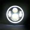 7" Round Projection LED Headlight - Full Projection LEDs