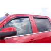 Dodge Ram 1500 Quad Cab AVS Smoke In-Channel Ventvisor 4 Piece On Truck
