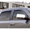 Toyota Tundra Crewmax AVS Smoke Low-Profile Ventvisor 4 Piece On Truck