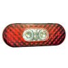 6" Oval LED STT with Integrated Reverse Function- Front