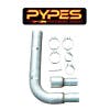 Pypes 5" Diesel Truck Single Stack Conversion Kit With Logo