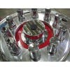 Lifetime Chrome Front Hub Oil Cap Replacement Cover For Bud Wheels - Standard Demo