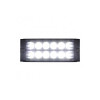 12 LED High Power Low Profile Warning Light White LED