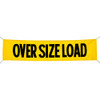 Reversible Oversize Load & Wide Load Banner With Nylon Ropes - Oversize