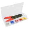 44 Piece Wire Terminal Kit with Wire Cutting & Crimping Tool