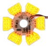 Ultra Thin Dual Function LED Air Cleaner Hex Light Amber 