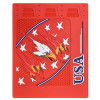 USA Flying Eagle Mud Flaps Red