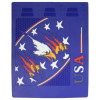 USA Flying Eagle Mud Flaps Blue