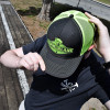 Snapback Neon Green Hammerlane Trucker Hat On Model