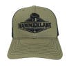 Snapback Army Green Hammer Lane Trucker Hat Front