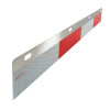 Aluminum Straight Reflector Top Plates With DOT-C2 Conspicuity Tape Angle View