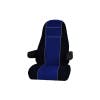 Kenworth T600 T700 T800 T2000 W900 Premium V-Truck Factory Seat Cover - Black & Blue
