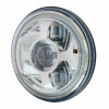 7” Round High Power LED Projection Headlight Angle View