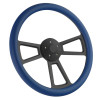 Half Wrap Steering Wheel 18" Royal Blue
