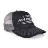 Raney's Charcoal & Silver Snapback Hat Side